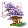 Construction Bricks Sakura Cherry Blossom Brick Set 2229 Pcs.