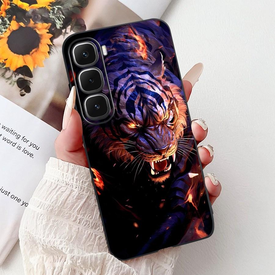 For Infinix Hot 60 Hot60i Case Cover lovely heart Pattern Soft Silicone Funda for infinix hot 60 Hot 60 i X6728 Shockproof Capa