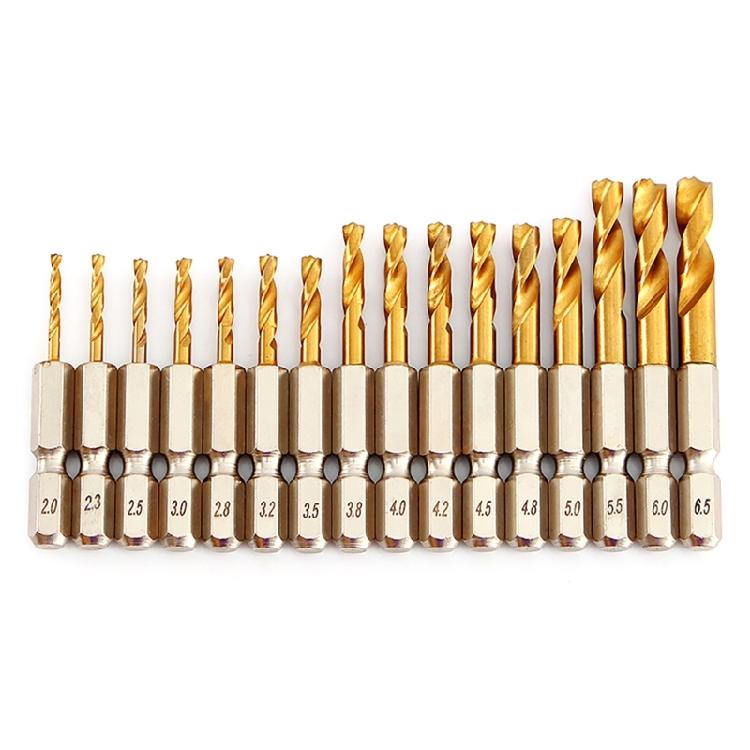 Professional Hex Shank HSS Twist Drill Bits for Mechanical Maintenance Cutter