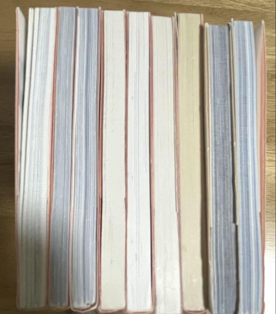 [USED] Giniro Natsuo 9-book set