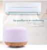 Exquisite Wood Grain Aroma Diffuser & Humidifier with Essential Oil Functionality
