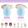 4Pieces Makeup Sponge Blenders Blending Sponge Foundation Applicator Cosmetic Sponges Makeup Tools