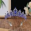 Bride's Crown Headband Alloy Rhinestone  Wedding Crown  Birthday Hair Accessory  Style Headband Accessory