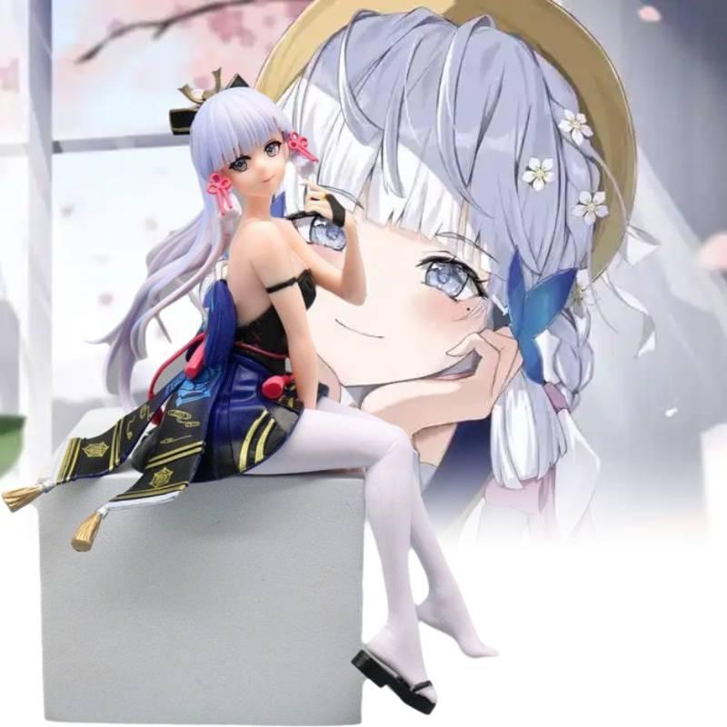 Kamisato Genshin Impact Ayaka Figurine Game Cartoon Model Toys Gifts Christmas