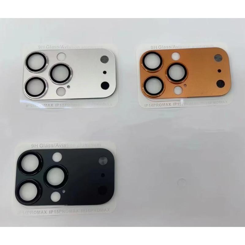9H Tempered Glass Camera Protector Seconds Change for IPhone 14 15 16 Pro Max To 17 Pro Max Anti Scratch Camera Lens Cover Cap