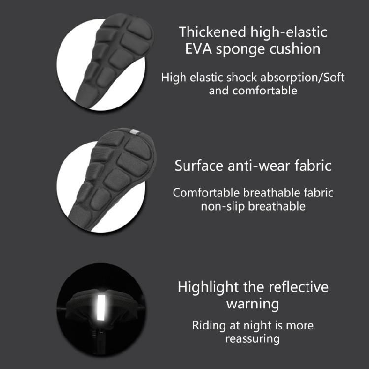 Bike Seat Cushion Shockproof Bike Saddle Cushion Covers for Mountain Road Bikes