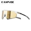KAPVOE Photochromic Cycling Sunglasses Carbon Fiber Temples Wide Lens Sports Glasses for Running Hiking Road Bike Men Women2