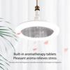 E27/E26 Socket Fan Light with Remote Screw in Ceiling Fan in Light Socket Ceiling Fan with Light for Bedroom Kitchen Living Room