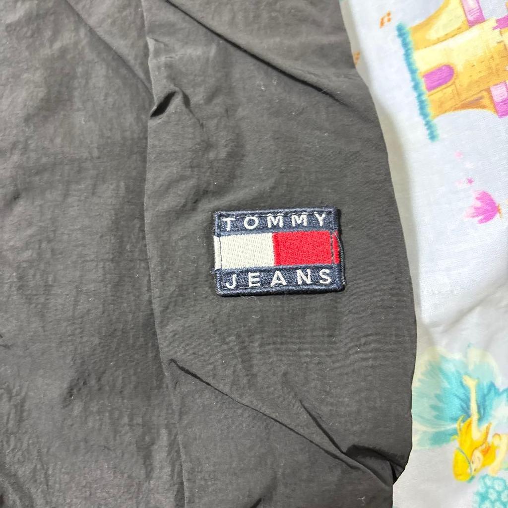 [USED] Tommy Jeans High-Rise Wide Track Pants, Plus Size