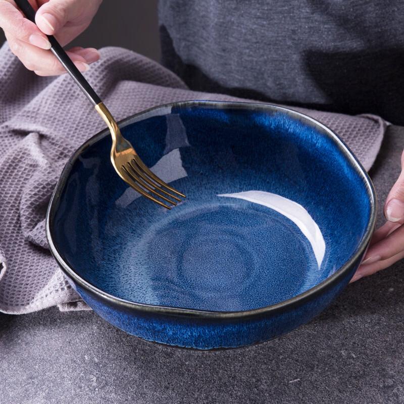 Abay Creative Kiln Glaze Ceramic Irregular Bowl