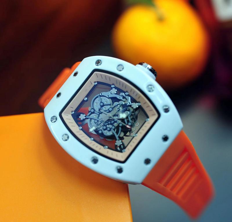 Wangr Unisex Transparent Hollow-out Wristwatch