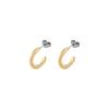 Skagen Women's MODERNE STAK Gold-Tone Stainless Steel Hoop Earrings, SKJ1868710