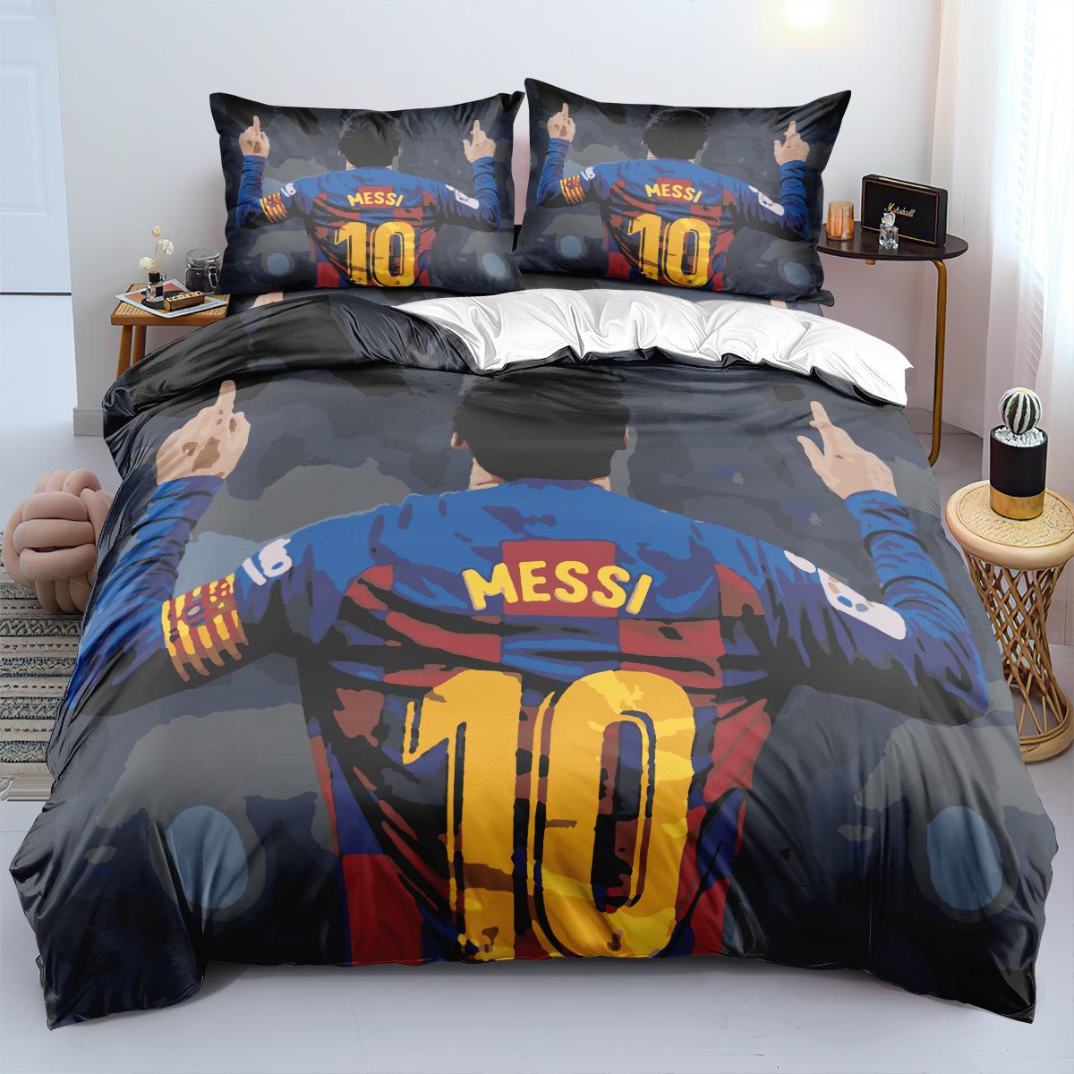 

Star Bedding Three-Piece Set 90-120G Abrasive Cloth 3D Digital Printing 90 * 200