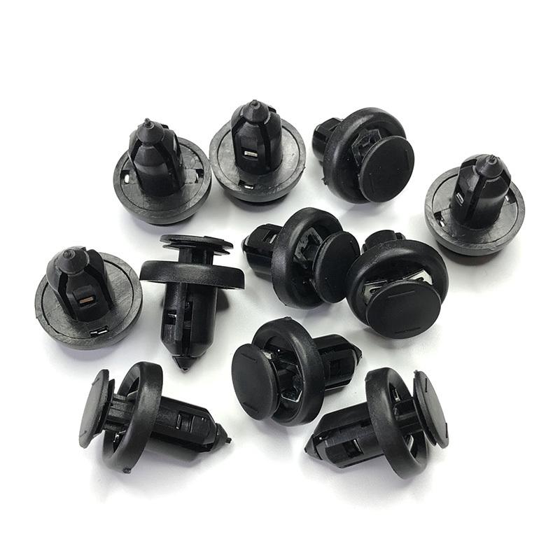 50Pcs Car Front Bumper Clips Retainer Plastic Clip for Honda MDX RDX Accord Civic Odyssey Acura 10mm Hole 91505-S9A-003