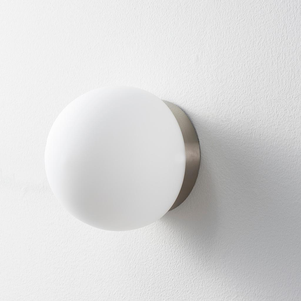 Modern simple G9 wall lamp white mushroom head wall lamp aisle balcony living room bedroom bathroom mirror headlight with bulb