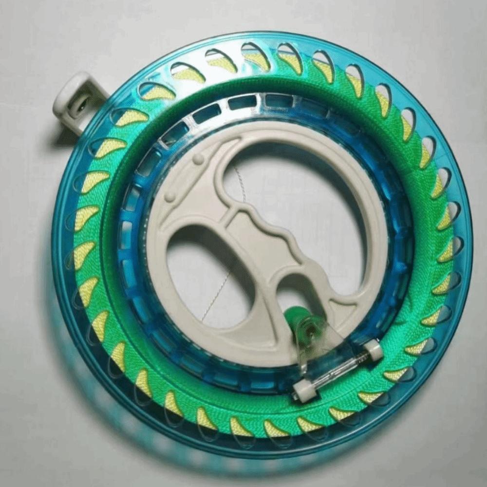 Plastic Kite Reel Winder with Line Professional Kite Handle Wheel Flying Tool Winder Flying Kite