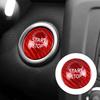 For Renault megane 3 2 clio 4 2013 2014 2015 2016 2017 2018 Car Real Carbon Fiber Sticker Captur Engine Start Stop Button Cover