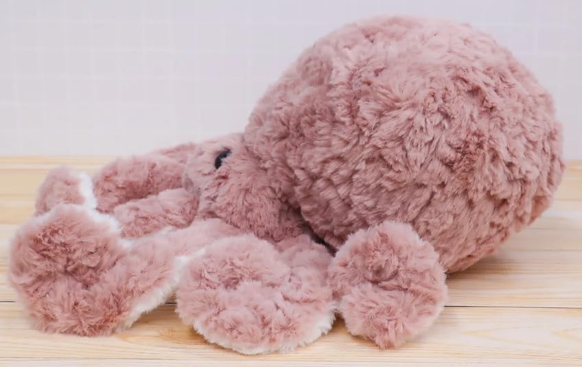 Naitou Design Mops Plush Octopus Suitable for ages 6 and up Approximately 38cm in length - -