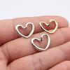 Heart Connectors Love Symbol Antique Bronze Zinc Alloy Jewelry Making DIY Jewelry Making Style Pendant Connectors