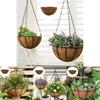 Hangende Kokosvezel Plantenbak Met Ademend Ontwerp Voor Balkon Tuiniers En Woondecoratie