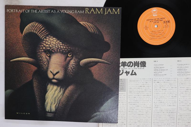 

LP Record RAM JAM Portrait Of The Artist As A Young R 253P2PROMO EPIC 1978 Japan Rock Used