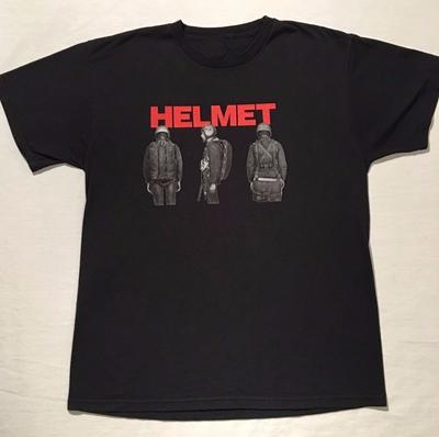 Helmet Band Members Black T-Shirt Cotton Full Size Unisex S-5Xl Do568