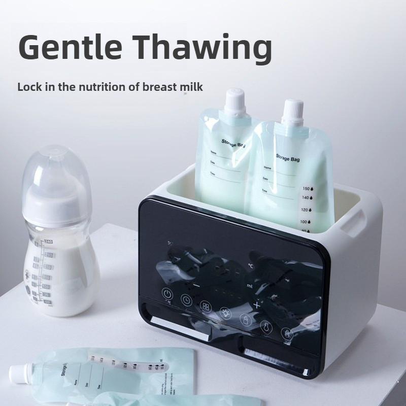 Automatic Baby Breast Milk Constant Temperature Device Intelligent Bottle Sterilizer Multi Functional Dual Bottle Milk Warmer