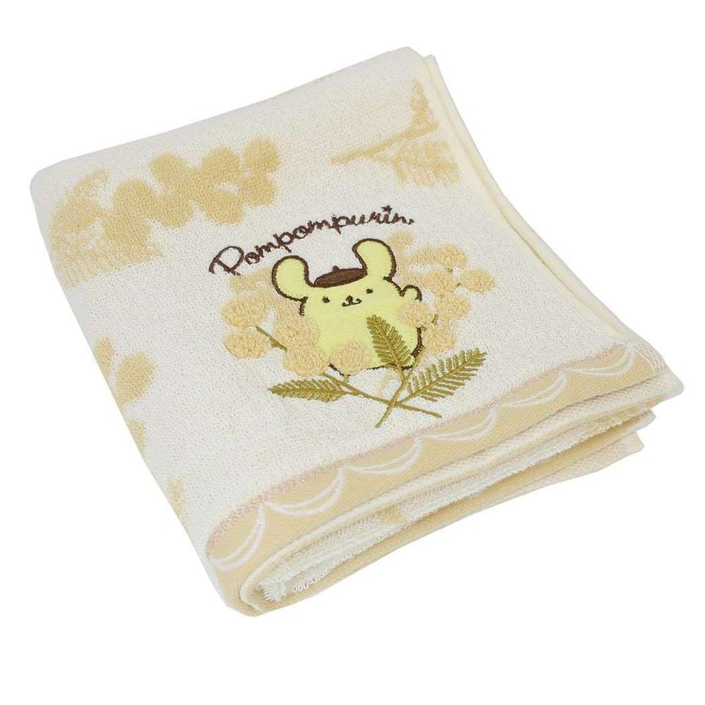 Marushin Face Towel Pom Pom Purin Bloom Purin Cotton 3725003700 100%