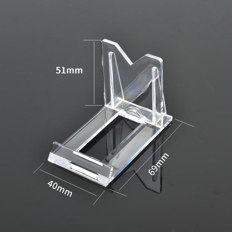 1-10Pcs Cube Transparent Plastic Box Cat Mineral Box Mineral Label Box Mineral Crystal Specimen Display and Collection Box