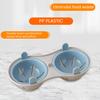 Yousheng Microwave Egg Poacher Cooker 2 Grids Egg Steamer for Boiled Eggs BPA-Free Steamed Egg Cooking Box Kitchen Gadget for Healthy Breakfasts