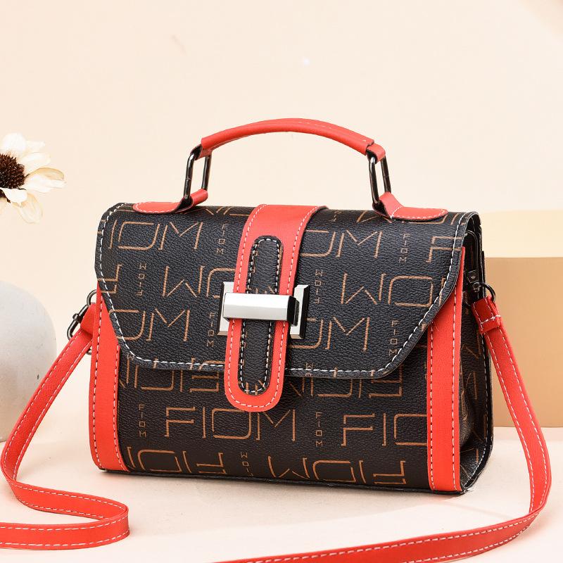 Women's 2025 New Trendy Women's Bag Korean Style One-shoulder Handbag Messenger Bag Fashionable and Versatile Small Square Bag