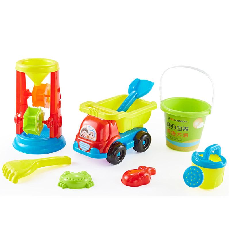 Beach Toy Trolley Set Baby Indoor Seaside Playing Sand Digging Sand Playing Water Playing Snow Shovel Set