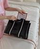 Oror Book Tote Bag 012 Foil Black