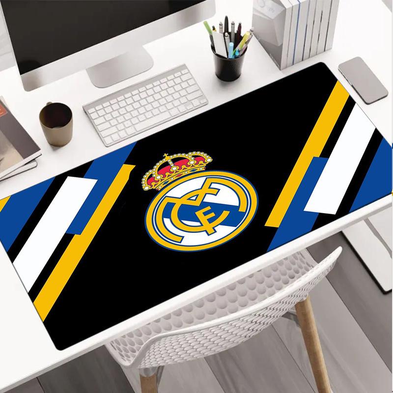 Real Madrid Crest Mouse pad Mouse pad, Gaming Mouse Pad, keyboard pad, Desk Decor for computer notebook Fan Gift Birthday Gift
