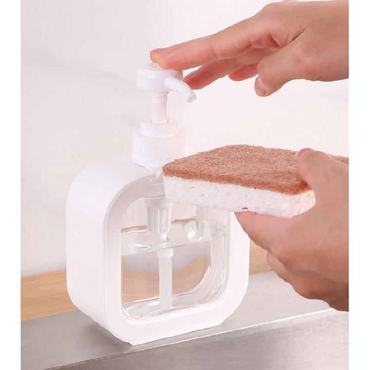 Plastic Pump Bottle Soap Dispenser Hand Wash Liquid Holders For Kitchen Bathroom Essential NonSpill Liquid Management