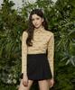 KANDINI Beige Soft Warm Polo Shirt