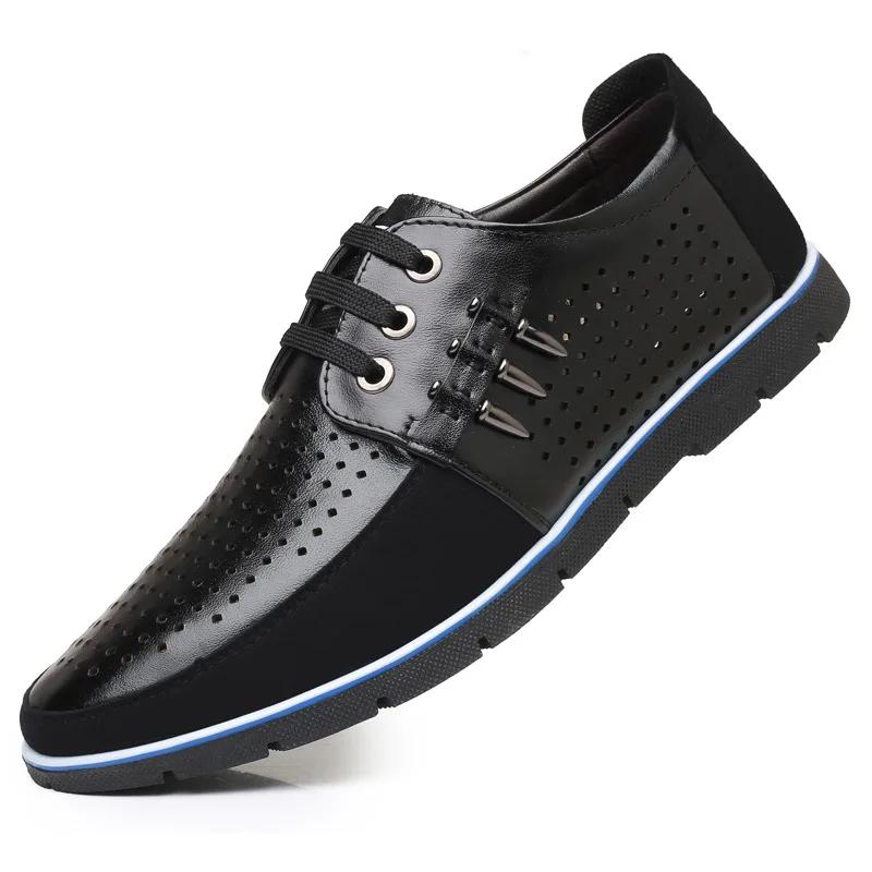 Men Casual Shoes Formal Soft Shoes Fashion Brand Classic Pu Leather Shoes Business Work Shoes for Men Big Size Erkek Ayakkabı