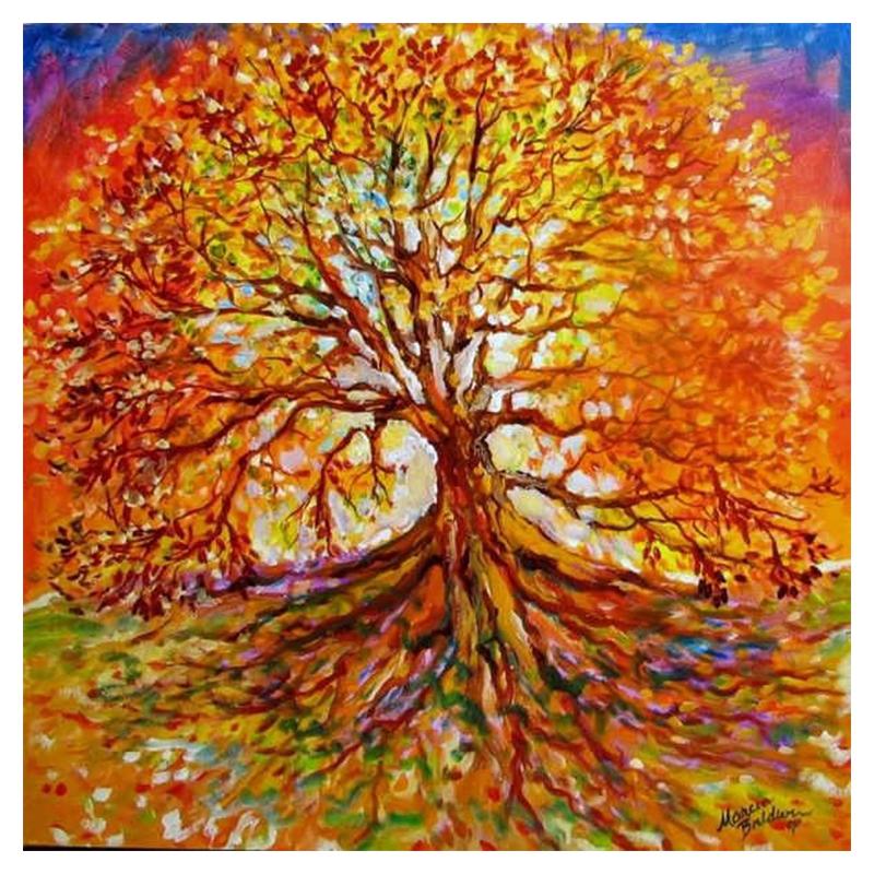 Full Round Drill Diamond Embroidery Sale Tree Mosaic Art Picture 5D DIY Diamond Painting Landscape Kit Home Decoration Gift