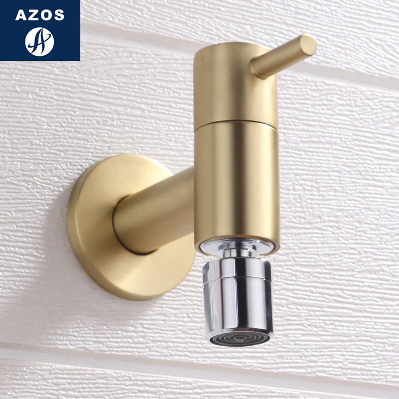 TLXT Square Full Copper Mop Sink Faucet