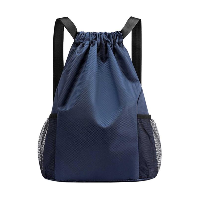 Sports Drawstring Backpack Sport Fitness Travel Outdoor Sackpack Women And Men Large Capacity Gym Swim Beach Bags Basketball Bag