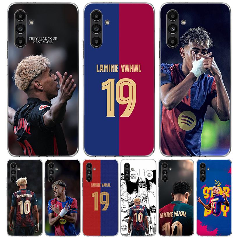 L-Lamine Y-Yamal 19 Case Phone Cover for Samsung Galaxy A16 A15 A14 A13 A56 A55 A54 A53 A36 A35 A34 A33 A26 A25 A24 A23 A05S A04