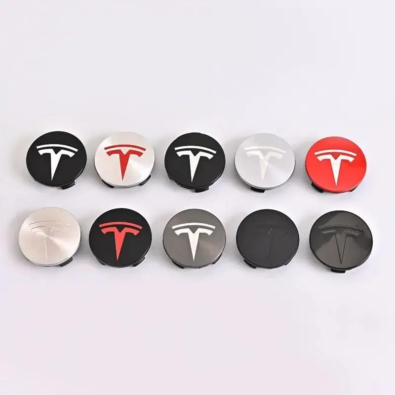 Samolepka na auto 2025 Horké 4KS 56MM GR Sport Krytky středových krytů kol - Tesla Model 3/Y/X/S Znak Kryt ráfků, Odolný ABS Auto příslušenství