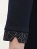 Elegant Two-Piece Knit Top for Middle-Aged and Elderly Women - Stylish Long-Sleeved Spring/Autumn Wear
