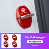 4Pcs Stainless Steel Car Door Lock Protective Cover For VW Volkswagen Golf 5 6 7 Tiguan Polo MK7 ID.3/4/6 xn4