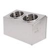 Countertop Silverware Holder Stainless Steel Countertop Utensils Organizer for Forks Spoons Chopsticks