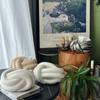 Useful Tissue Box Holder Decorative Dust-proof Ceramics Knot Shape Napkin Holder Box