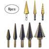 Serrated Step Drill & Tap Set - Inch/Metric Sizes