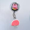 New Medical Style Badge Reel Nurse Workers Enfermera ID Holder Retractable Name Card Holder Accessory