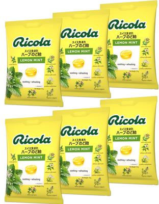 Ricola Lemon Mint Herb Candy 70g X 6 Pieces