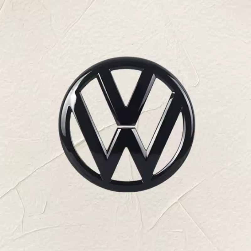 

For VOLKSWAGEN VW 137mm ABS Car Front Grille Emblem & 110mm Rear Trunk Lid Badge For VW Volkswagen Golf 6 golf6 MK6 GTI 2010-201